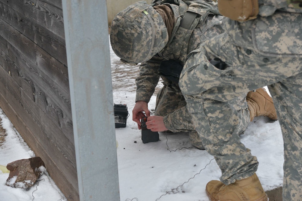 EOD training on Demolition Area 'F'