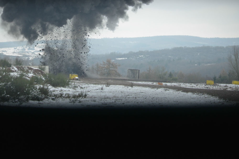 EOD training on Demolition Area 'F'