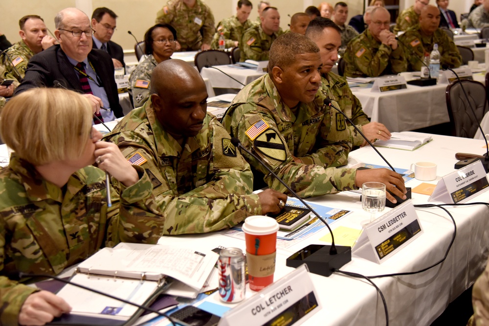 2016 USAREUR Winter Commanders Conference in Wiesbaden, Germany