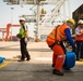 U.S. Service Members Unload Supplies at Laem Chabang International Terminal