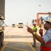 U.S. Service Members Unload Supplies at Laem Chabang International Terminal