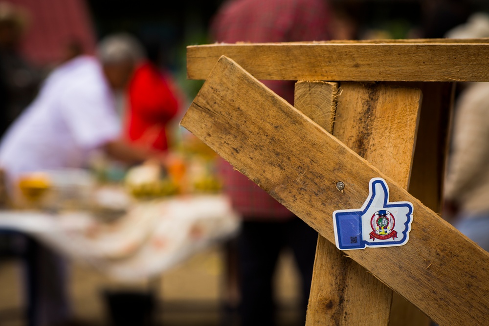 Cobra Gold 2016 Pillar Dedication Ceremony: Wuat Ban Mak School