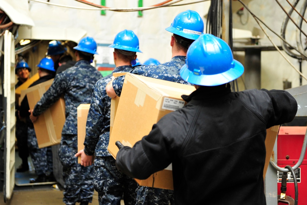 Gerald R. Ford Prepares for Crew Cert Phase II