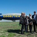 Family wins contest, rides in Goodyear blimp