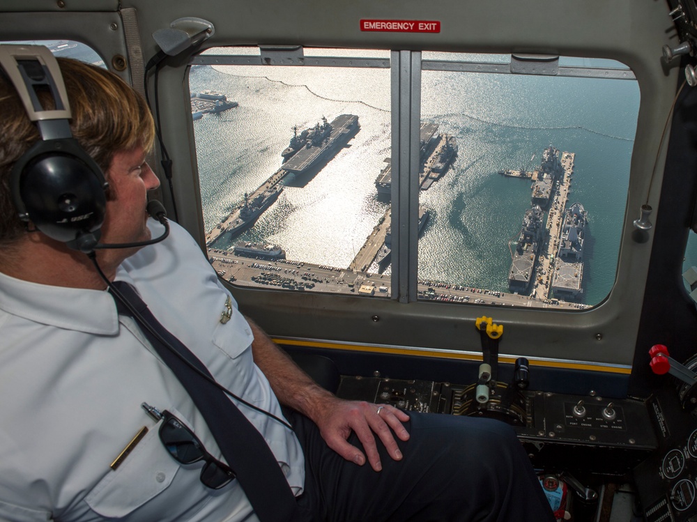 Goodyear blimp takes flight over San Diego