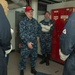 General quarters drill aboard USS George Washington