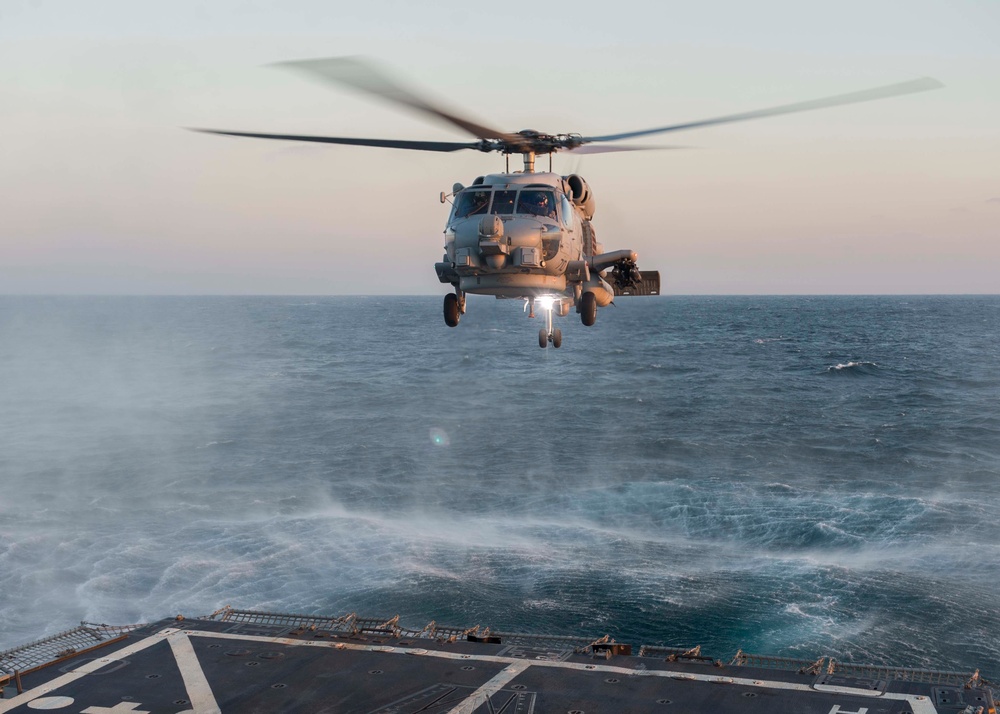 USS Bulkeley operations