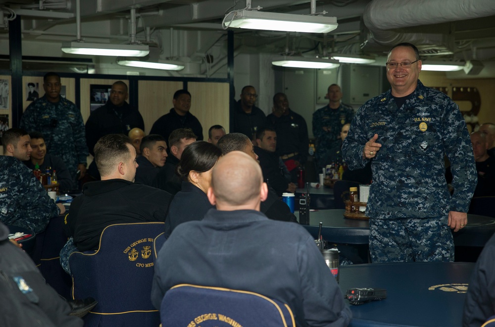 USS George Washington action