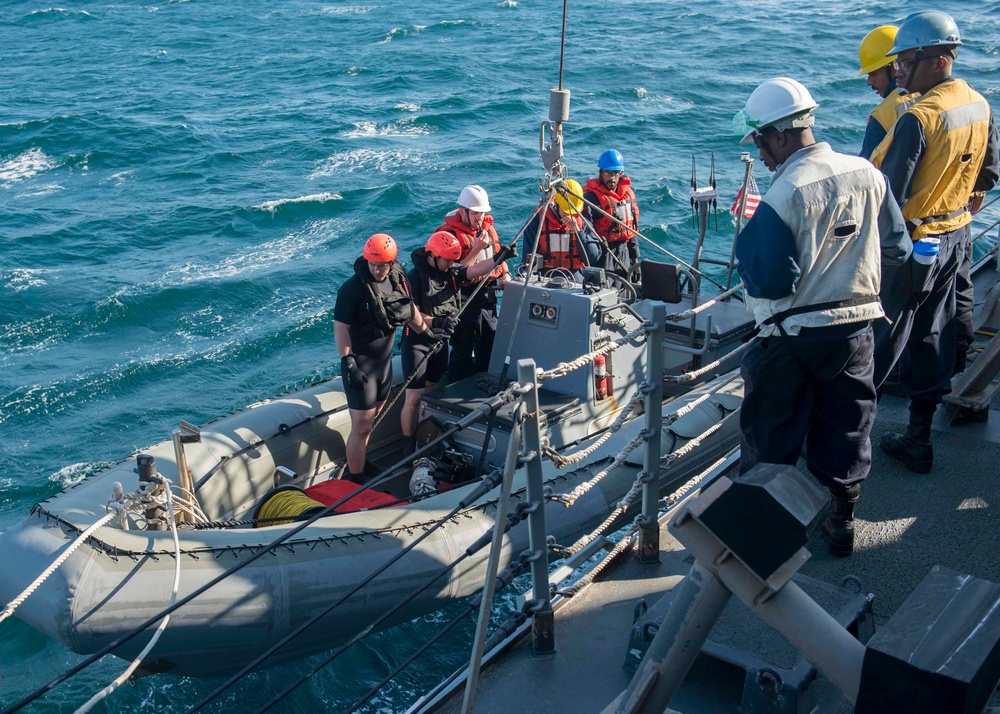 USS Bulkeley operations