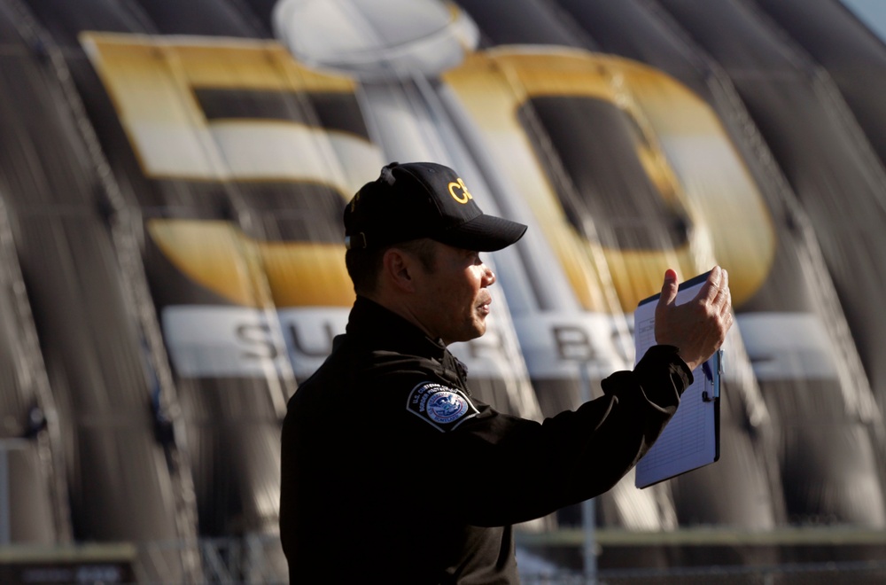USCBP conducts NII security operations prior to Super Bowl 50