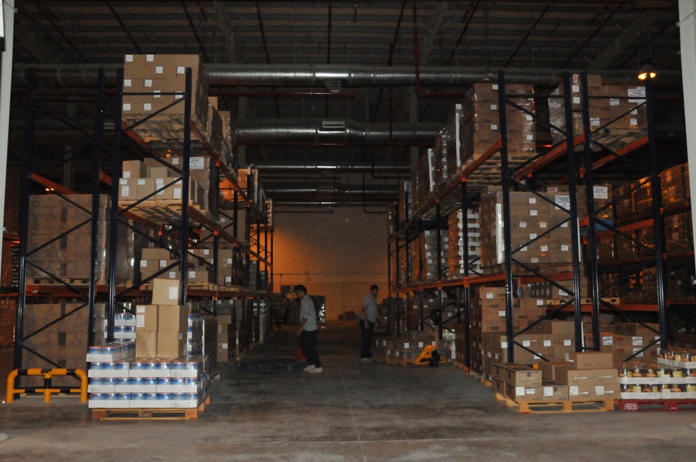 Rations Warehouse: Providing over 500,000 meals a month