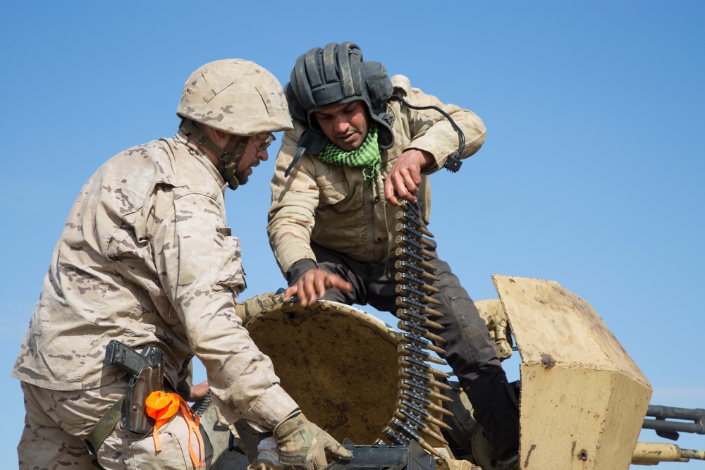 Besmaya live fire exercise