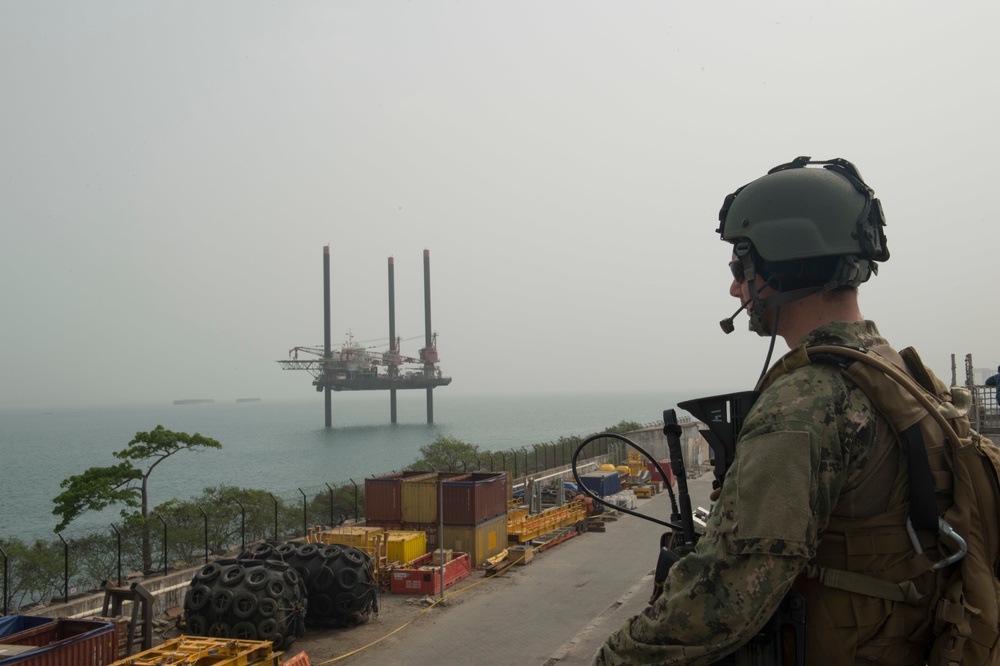 USNS Spearhead operations