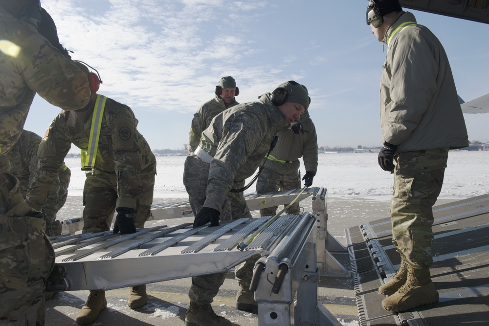 Preparing the ramps