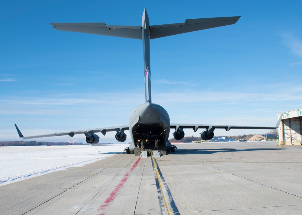 Loading a C-17