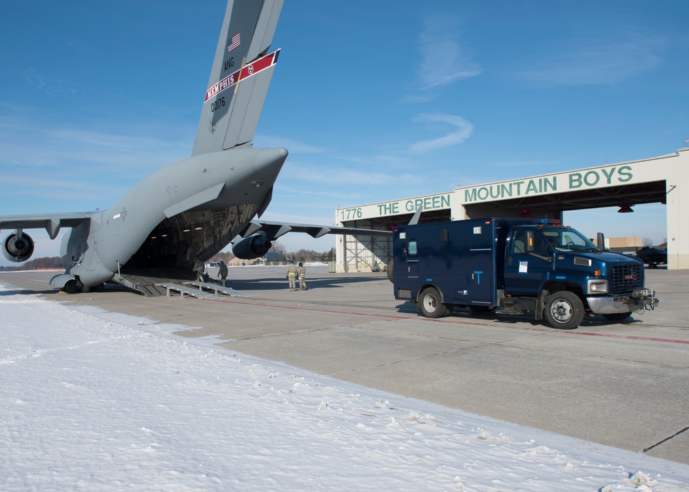 Loading a C-17