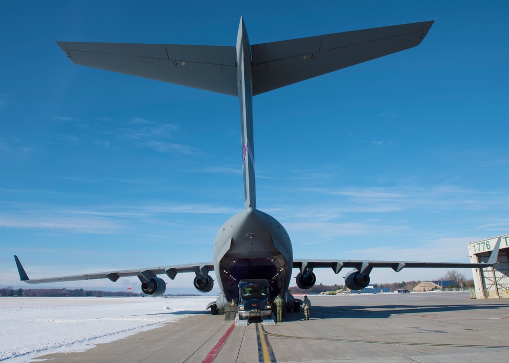 Loading a C-17