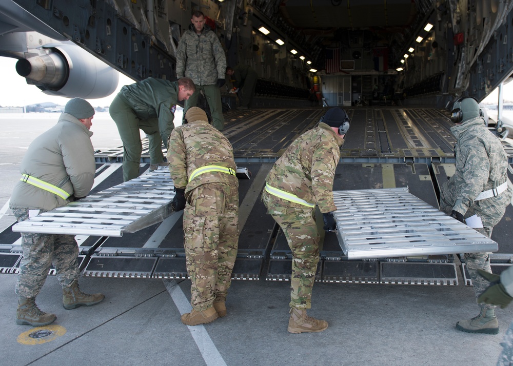 Preparing the ramps