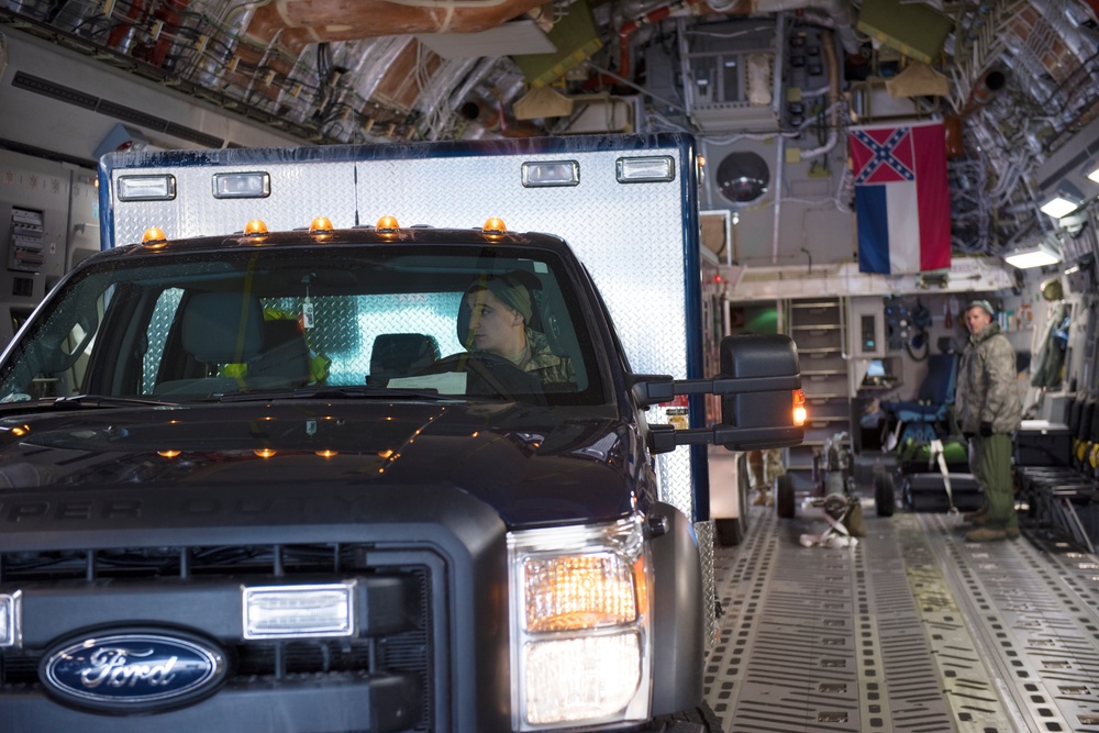 Loading a C-17