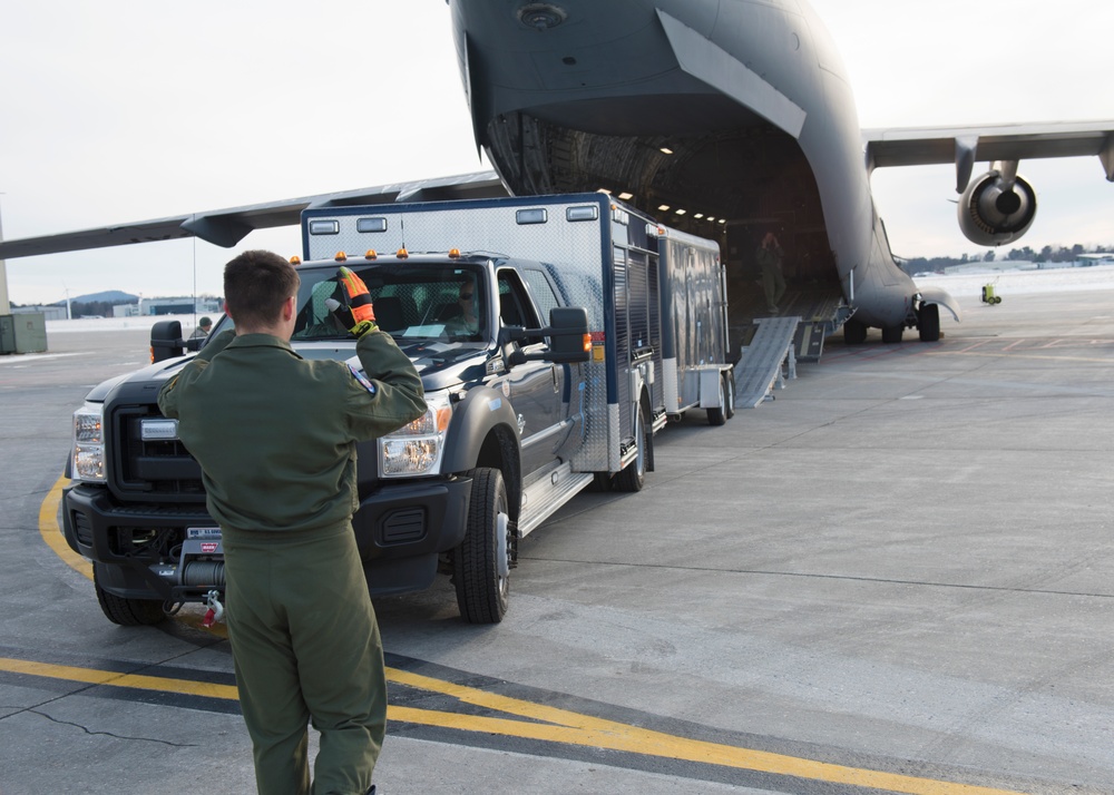 Loading a C-17