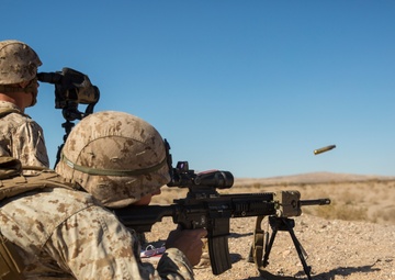 First IAR designated marksman course held aboard Combat Center