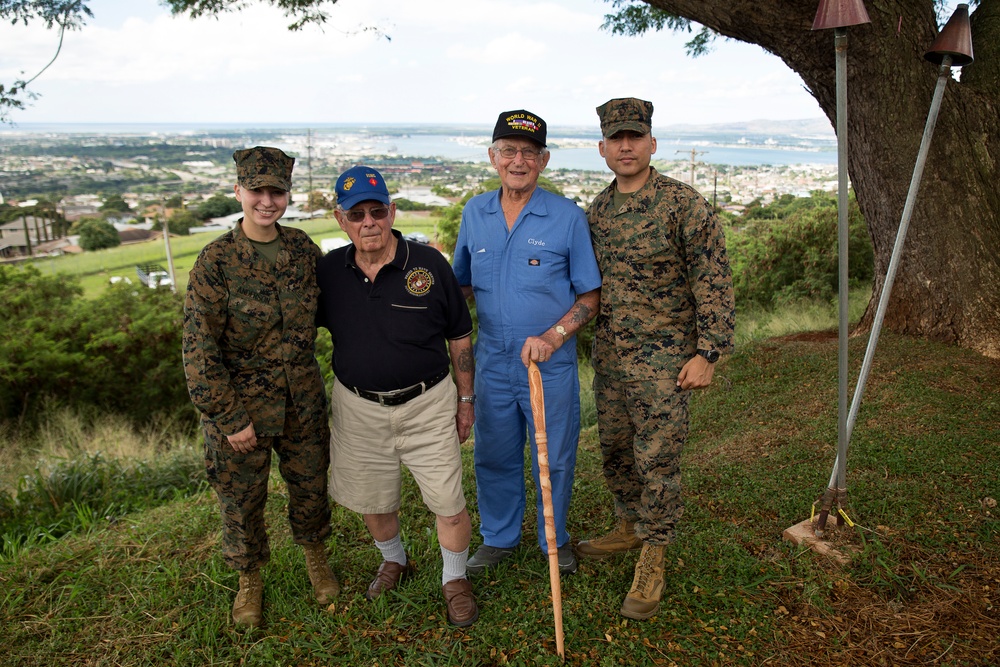 Kwajalein veterans visit Camp Smith