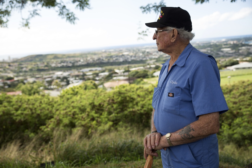 Kwajalein veterans visit Camp Smith