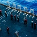 Small-arms qualification aboard USS John C. Stennis