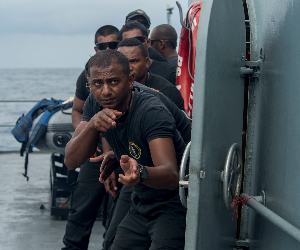 Exercise during Cutlass Express 2016