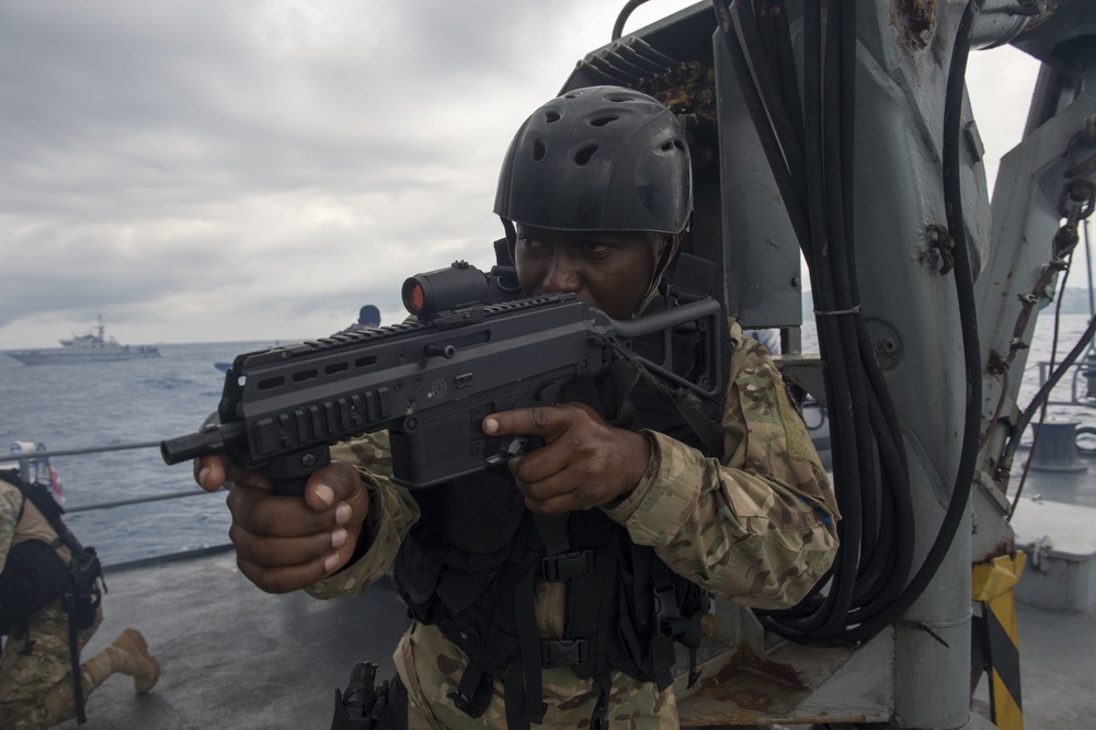 Exercise during Cutlass Express 2016