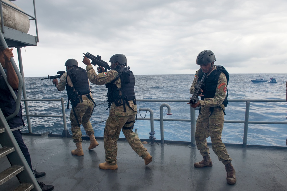 Exercise during Cutlass Express 2016