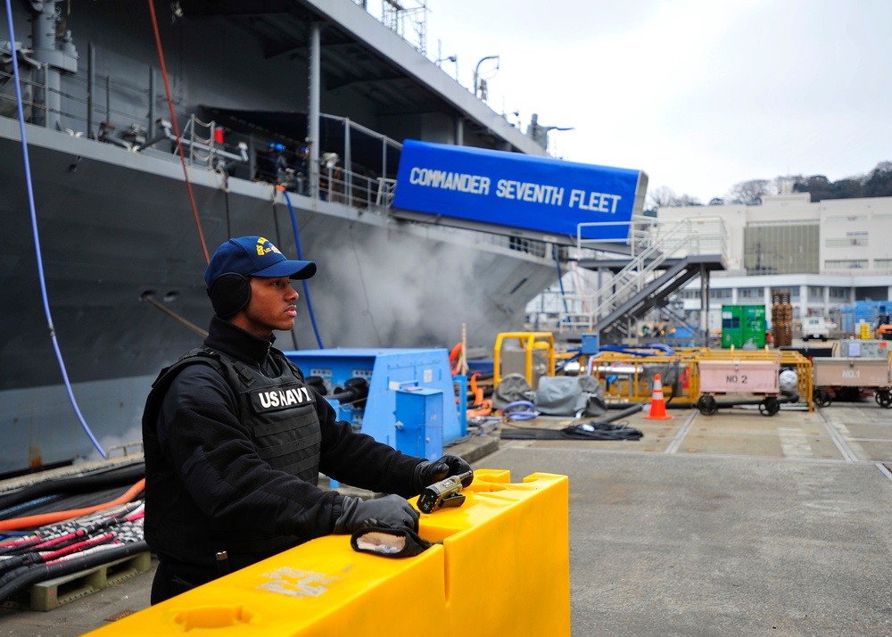 USS Blue Ridge operations