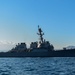 USS Carney underway in Souda Bay