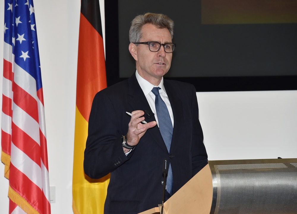 US Ambassador to Ukraine Geoffrey Pyatt speaks at Marshall Center