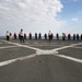 USS Germantown flight deck activity