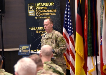 2016 USAREUR Winter Commanders Conference in Wiesbaden, Germany