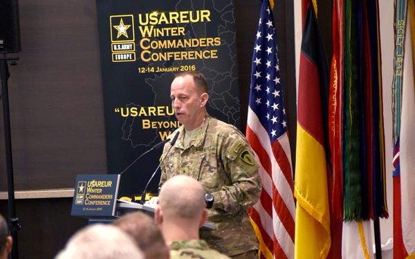 2016 USAREUR Winter Commanders Conference in Wiesbaden, Germany