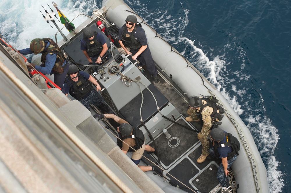USNS Spearhead activity
