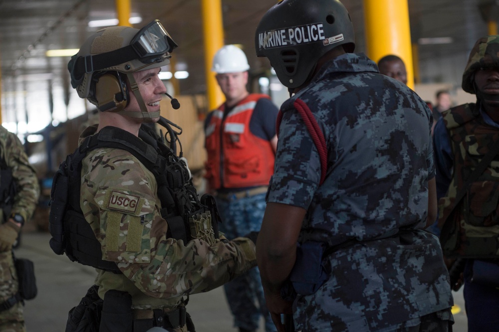 USNS Spearhead activity
