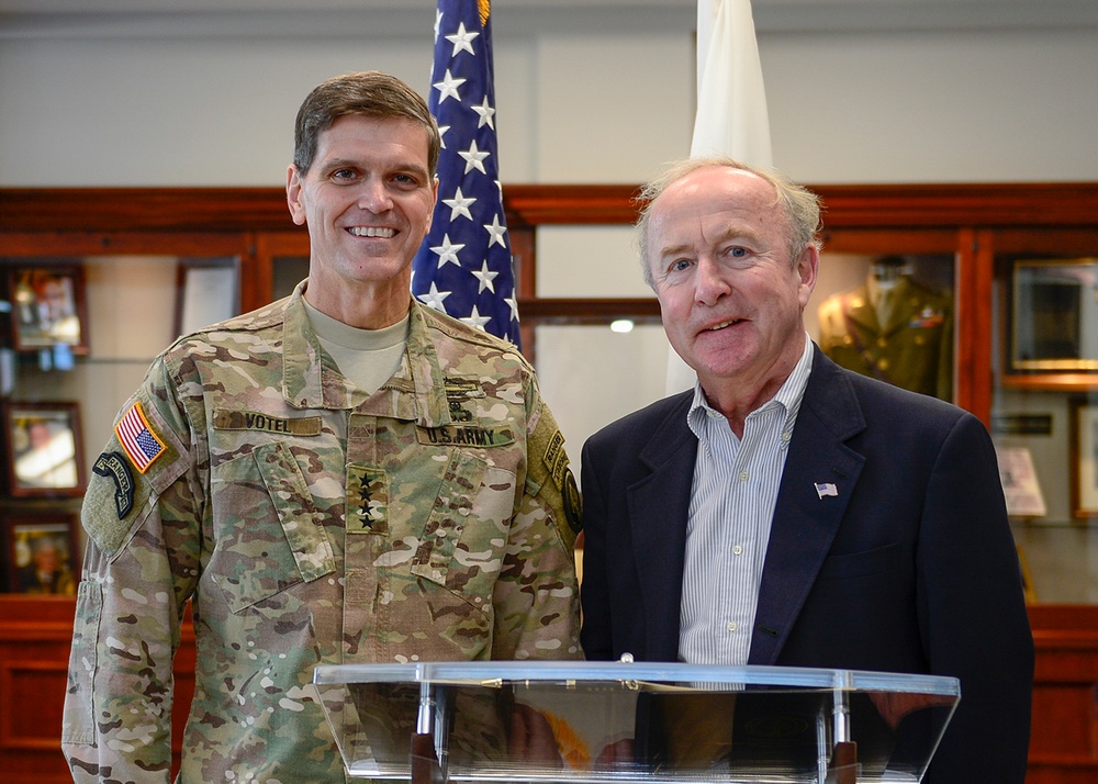 Chairman of the Homeland Security and Defense Committee visits USSOCOM