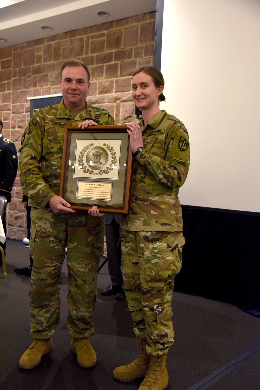 2015 USAREUR General Douglas MacArthur Leadership Award Ceremony