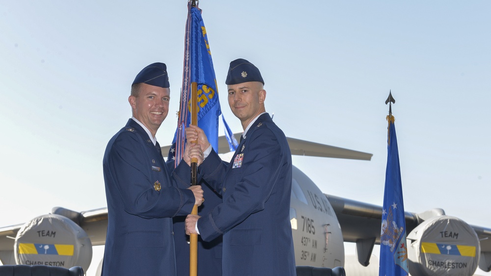 Lt. Col. Markwart takes command of 437th OSS