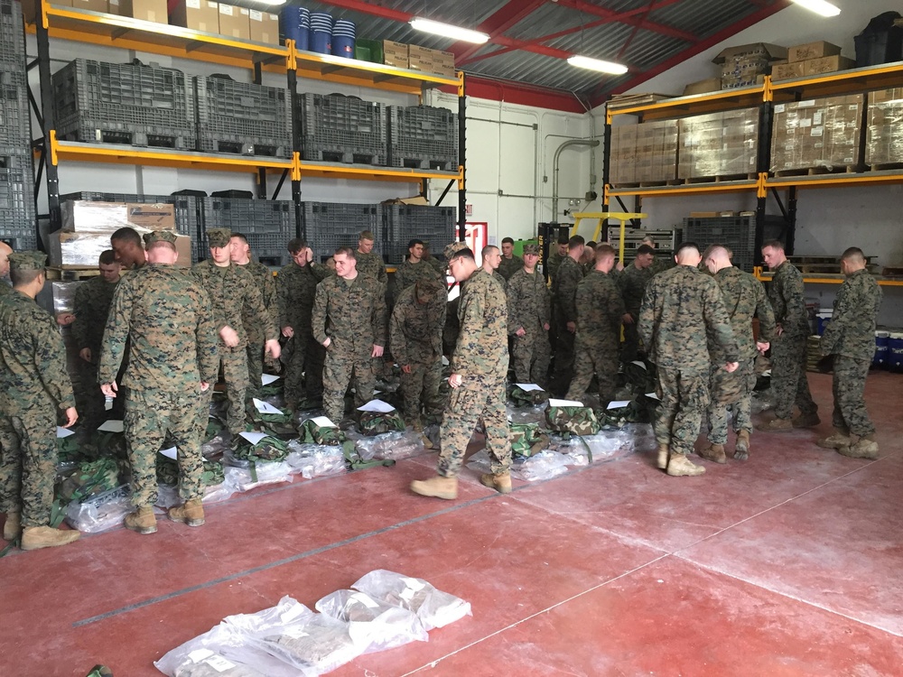 Naval Station Rota MOPP suits