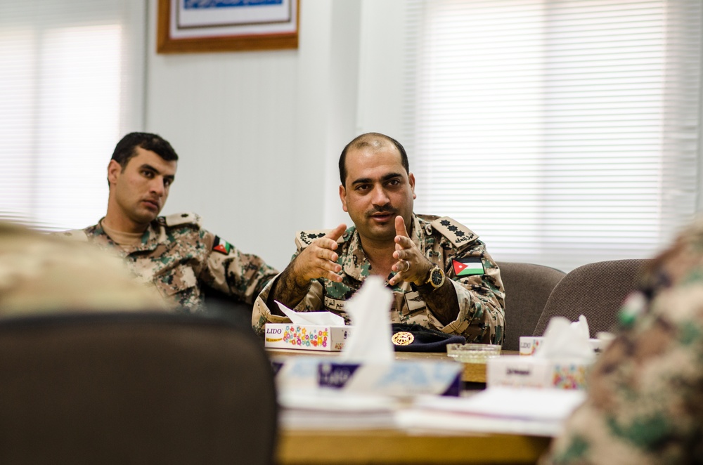 18th Field Artillery Brigade builds interoperability with the Jordanian Army