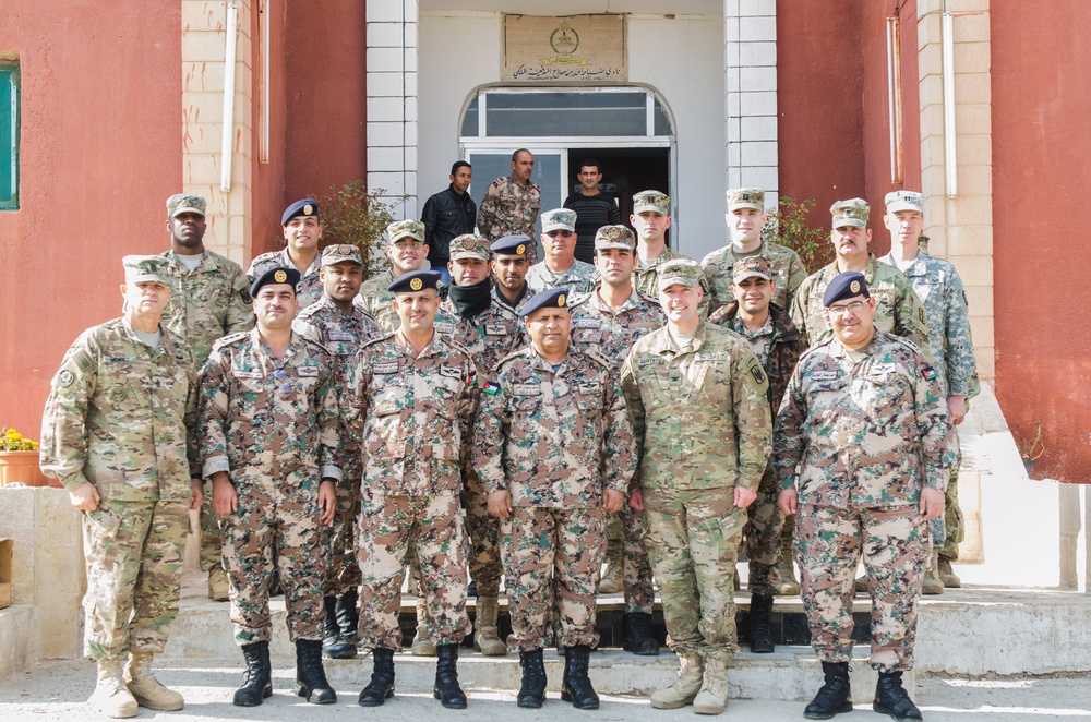 18th Field Artillery Brigade builds interoperability with Jordanian Army