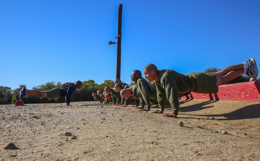 Mike Company participates in more physical training