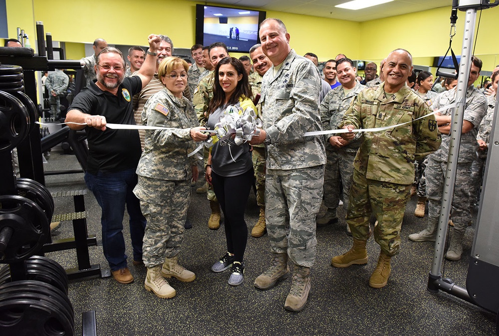 Puerto Rico Air Guard fitness facility inauguration