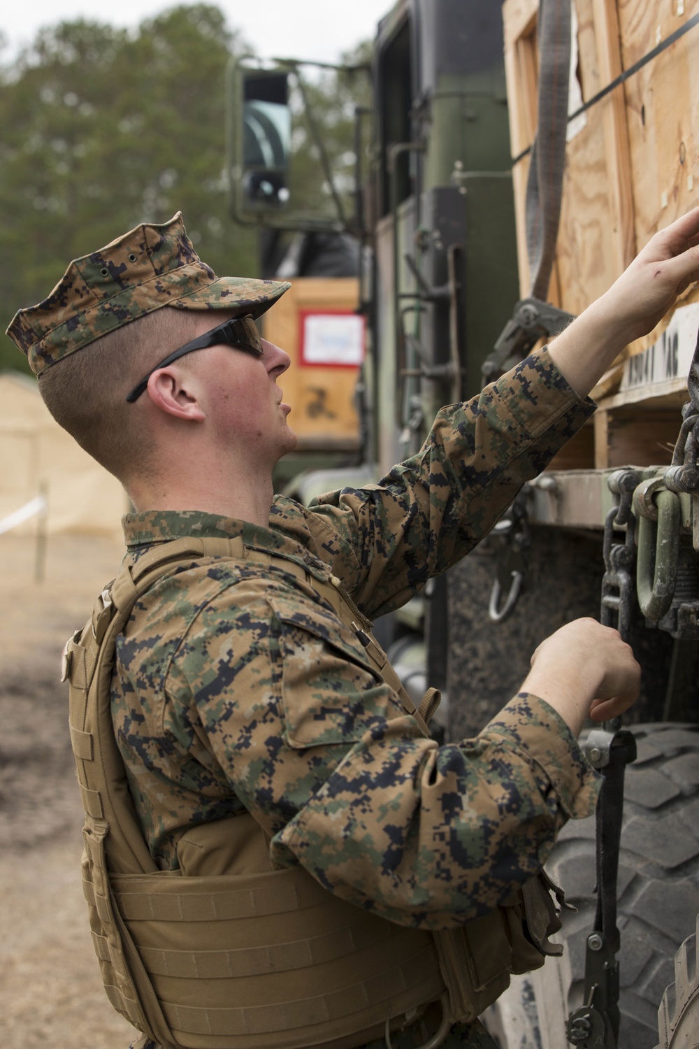 2D Marine Logistics Group Participates in Command Post Exercise