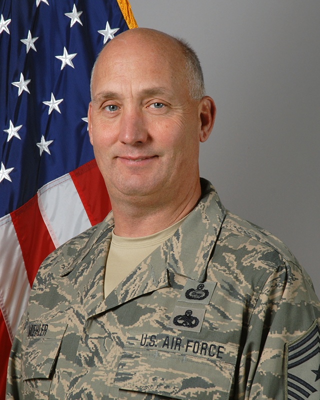 North Dakota Air Guard names new senior enlisted leader: Muehler takes over as Bush retires