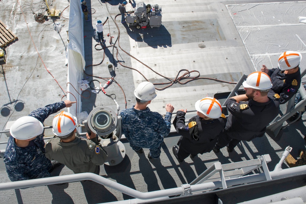 USS America operations